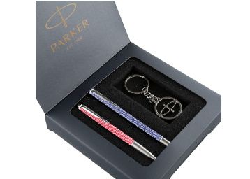 Parker Vector Special Edition Roller Ball Pen and Special Edition Ball Pen with Free Parker Key Chain at Rs. 349