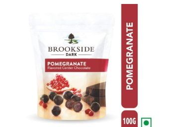 Brookside Flavored Center Chocolate - Pomegranate Pouch, 3 X 100 g at Rs. 199