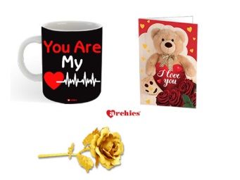 Archies Love Valentines Printed Ceramic Coffee At Rs.399
