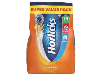 Horlicks Health and Nutrition drink - 750 g Refill Pack (Classic Malt) at Rs. 310
