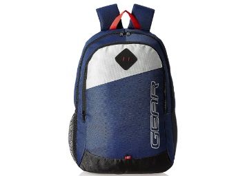 Gear 21 Ltrs Blue Casual Backpack At Just Rs.299
