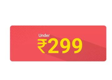 Under Rs. 299 Store
