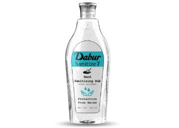 Dabur Sanitize γ - Hand Sanitizer | Alcohol Based Sanitizer - 450 ml at Rs. 165