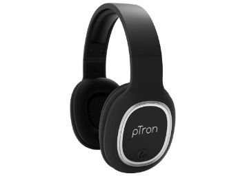pTron Studio Over The Ear Wireless Bluetooth Headphones with Mic at Rs. 799