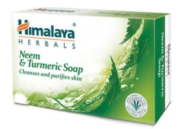 Himalaya Herbals Neem and Turmeric Soap, 125gm (Pack of 4) with Value Pack Save Rs.20 at Rs. 120