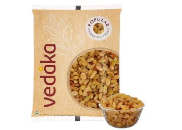 Amazon Brand - Vedaka Popular Raisins, 1kg at Rs. 365