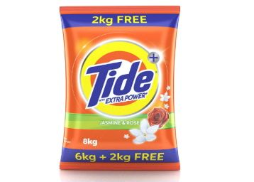 Tide Plus Extra Power Detergent Washing Powder 8 Kg At Rs. 599