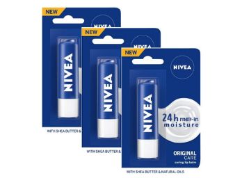 Nivea Essential Care Lip Balm, 4g (Pack of 3)