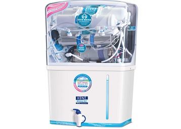 Kent - 11076 New Grand 8-Litres Wall-Mountable RO + UV+ UF + TDS (White) 20 litre/hr Water Purifier