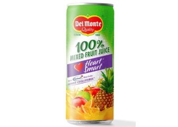 Del Monte Heart Smart® - 100% Mixed Fruit Juice with Reducol®, a Natural Plant Based Ingredient That Lowers Bad Cholesterol , 240 ml At Rs. 50