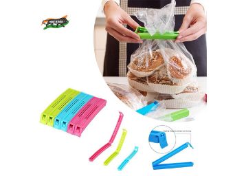 VR 18 Pcs - 3 Different Size Plastic Food Snack Bag Pouch Clip 