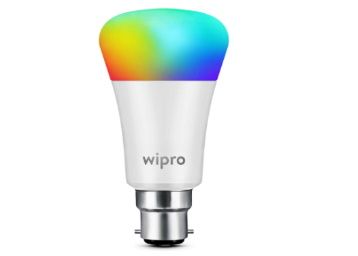 wipro Wi-Fi Enabled Smart LED Bulb B22 9-Watt At Rs. 638