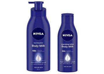 NIVEA Nourishing Lotion Body Milk, 400ml and NIVEA Nourishing Lotion Body Milk, 120ml At Rs. 288