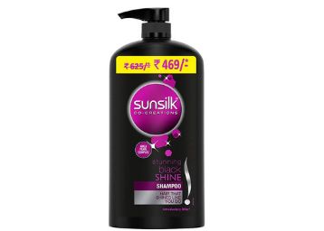 Sunsilk Stunning Black Shine Shampoo, 1000 ml