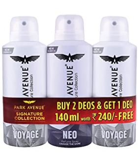 Park Avenue Deodorant Buy 2 Get 1 Free (140ml *3)