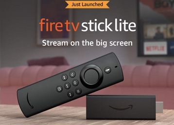 All-new Fire TV Stick Lite with Alexa Voice Remote Lite | Stream HD Quality Video | No power and volume buttons | 2020 release