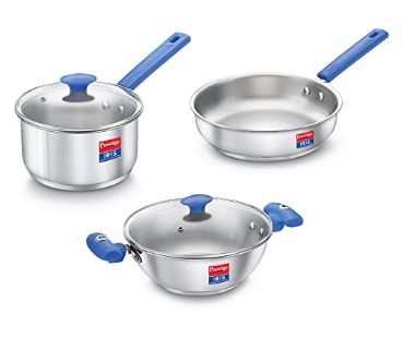 Prestige Platina Special BYK Stainless Steel Cookware set
