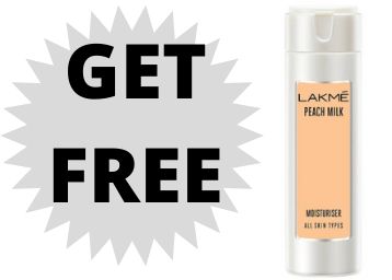 Shop LAKME Moisturiser For FREE [ Click and Collect Offer ]