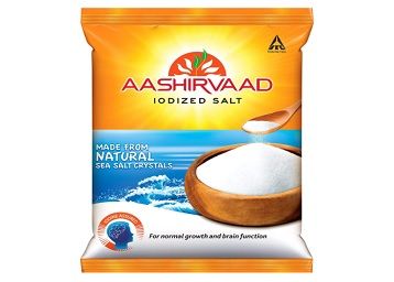 Aashirvaad Iodized Salt, with 4-Step Advantage, 1kg