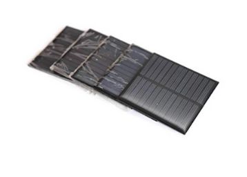 Electronicspices Solar for DIY Square Shape Mini Solar Panel 6V-100 mAh (70 x 70 x 03 mm)