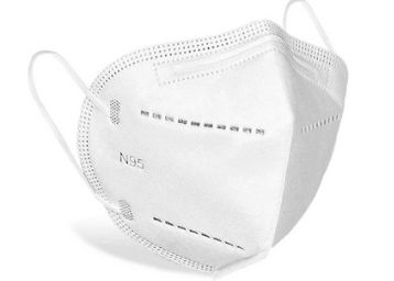 DALUCI Non-Woven 5 Layered Reusable Washable N95 Mask For Men and Women (Pack Of 10)