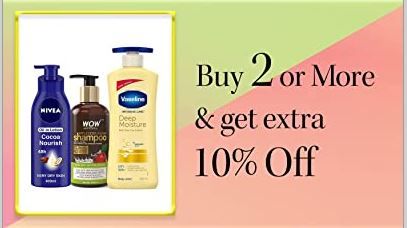 Beauty Sale : Buy 2 Or More & Get Extra 10% Off [ Mama, Lakme and Lot More ]