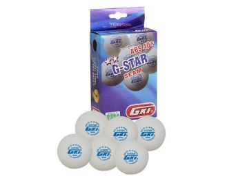 GKI G-Star Plastic, ABS Tennis Ball, (White)