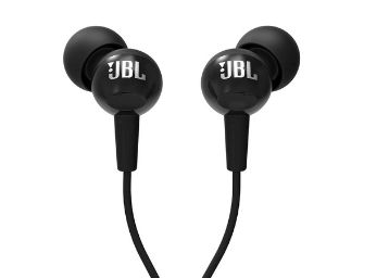JBL C100SI by Harman In-Ear Deep Bass Headphones 