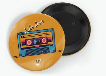 The Lit Store BTS Button Badge Best Gift