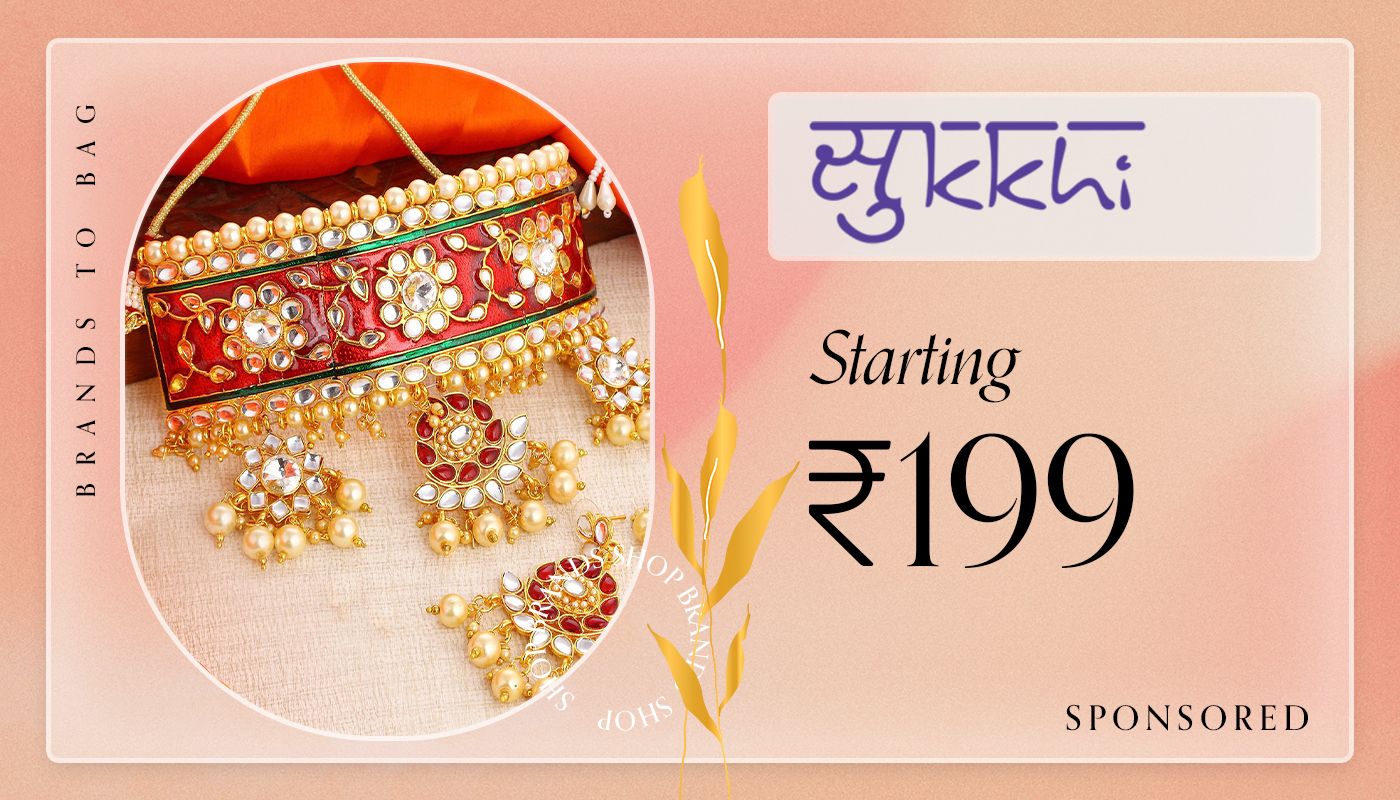 Sukkhi Jewellery Starts at Rs. 199 + Free Shipping