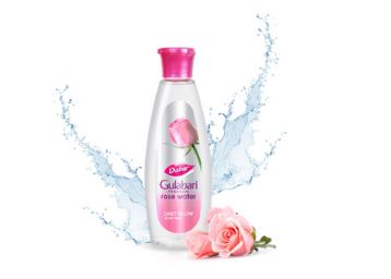Dabur Gulabari Premium Rose Water with No Paraben for Cleansing and Toning, 250ml, At Rs.52