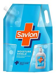 Savlon Moisture Shield Germ Protection Liquid Handwash Refill Pouch, 1500ml