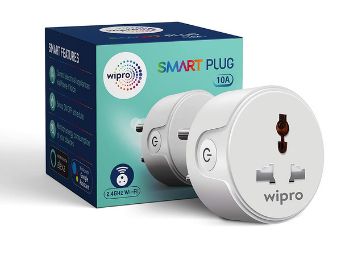 Wipro 10A smart plug with Energy monitoring