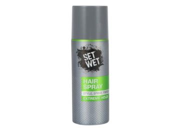 Set Wet Extreme Hold, Hair Spray for Men, Style-Spray-Freeze,Bottle 200 ml At Rs. 130
