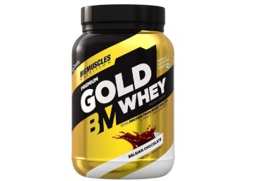 Bigmuscles Nutrition Premium Gold Whey 1Kg [Belgian Chocolate] | Whey Protein