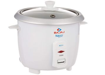 Bajaj Majesty RCX 1 Mini 0.4-Litre Multifunction Rice Cooker 