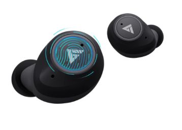 Boult Audio AirBass Q10 True Wireless in-Ear Earphones with 24H Total Playtime, Touch Controls