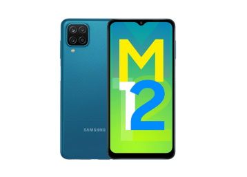 Samsung Galaxy M12 (Blue,4GB RAM, 64GB Storage) 6000 mAh At Rs. 9499 + Extra 10% HDFC off
