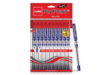 Cello Pinpoint Ball Pen - Blue | Pack of 10 At Rs. 75