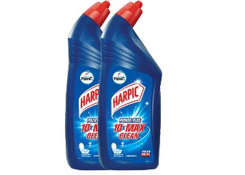 Buy Harpic Disinfectant Toilet Cleaner Liquid, Original - 1 L (Pack of 2) | Kills 99.9% Germs