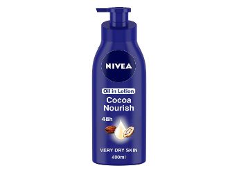 Buy NIVEA Body Lotion for Very Dry Skin, Cocoa Nourish, with Coconut Oil & Cocoa Butter, For Men & Women, 400 ml