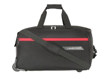 Buy Lavie Sport Lino M Large Size 57 cms Wheel Duffle Bag for Travel | 2 Wheel Luggage Bag