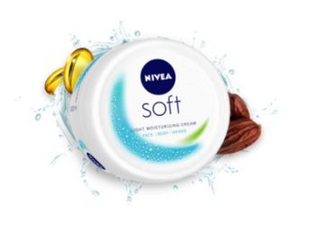 NIVEA Soft Light Moisturizer Cream, with Vitamin E