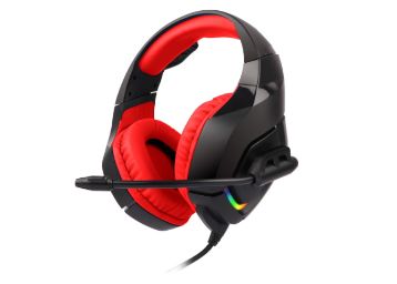Buy ZEBRONICS Zeb-Rush Premium Wired Gaming Headphone with RGB Lights and 40mm