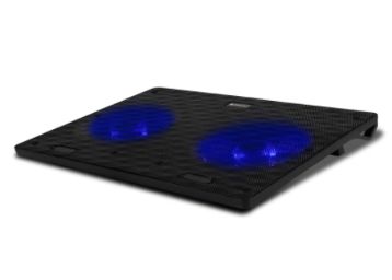 Buy Zebronics, ZEB-NC3300 USB Powered Laptop Cooling Pad with Dual Fan, Dual USB Port and Blue LED Lights