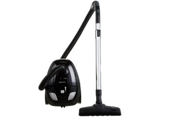 Buy AmazonBasics Vacuum Cleaner with Power Suction, Low Sound, High Energy Efficiency and 2 Years Warranty (1.5L Reusable Dust Bag, Black)