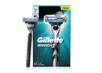 Buy Gillette Mach 3 Shaving Razor + 2 Cartridge