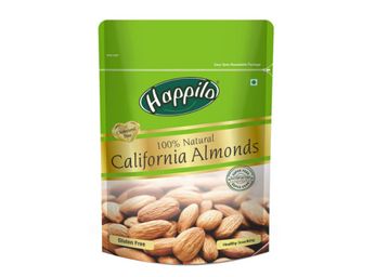 Buy Happilo 100% Natural Premium Californian Almonds,Dried,200g