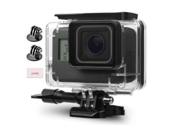 Adofys Underwater Housing Case Compatible with GoPro Hero(2018)/GoPro Hero7 Black/6/5 Waterproof Case Diving Protective At Rs. 629