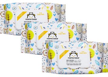 Mama Bear Wet Wipes Pack of 3